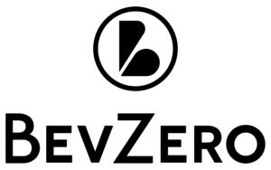 BevZero_Primary Logo Stacked w-o Tagline - Black